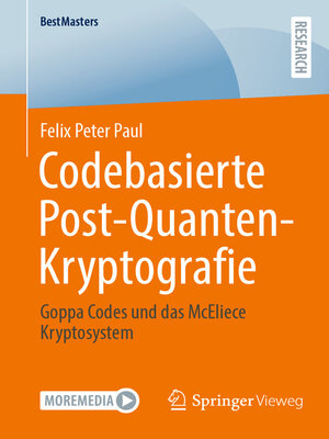 cover image of Codebasierte Post-Quanten-Kryptografie
